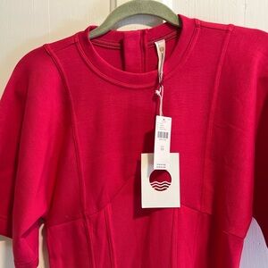 Anthropologie- Daily Practice Short-Sleeve Mini Dress